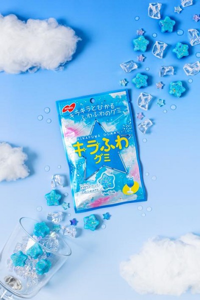 ノーベル製菓、「キラふわグミ ソーダ味」を発売