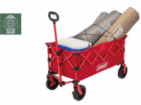 ニューウェルブランズ・ジャパン、コールマンが「アウトドアワゴン NX(レッド)」を発売