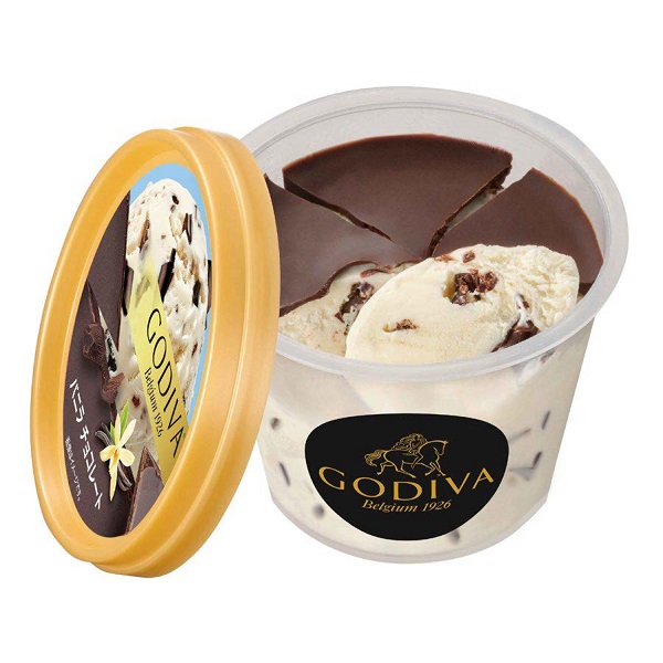 ゴディバ、「ゴディバ カップアイス『バニラ チョコレート』」を発売