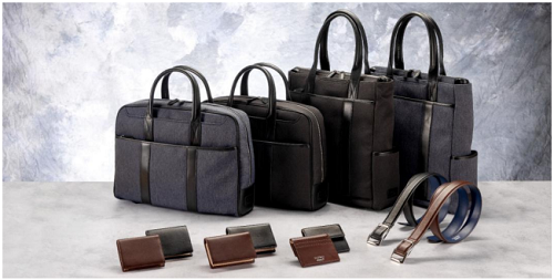 全日空商事、「D'URBAN」とのコラボ企画としてANAオリジナルの革小物とバッグを発売