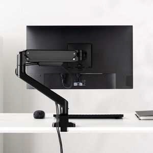 サンワサプライ、「サンワダイレクト」でメカニカルスプリング式モニターアーム「100-LAC011」を発売