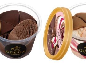 ゴディバ、ゴディバ カップアイス「ダーク チョコレート/ダブルベリー チーズケーキ」を発売