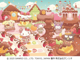 サンリオエンタテイメント、「ハーモニーランド」で「HARMONYLAND CHOCOLAT×FRUIT」を期間限定開催