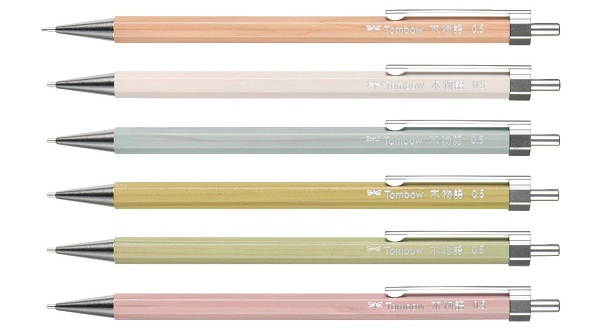 トンボ鉛筆、天然木「インセンスシダー」をボディ全体に採用した「シャープペンシル 木物語」を発売
